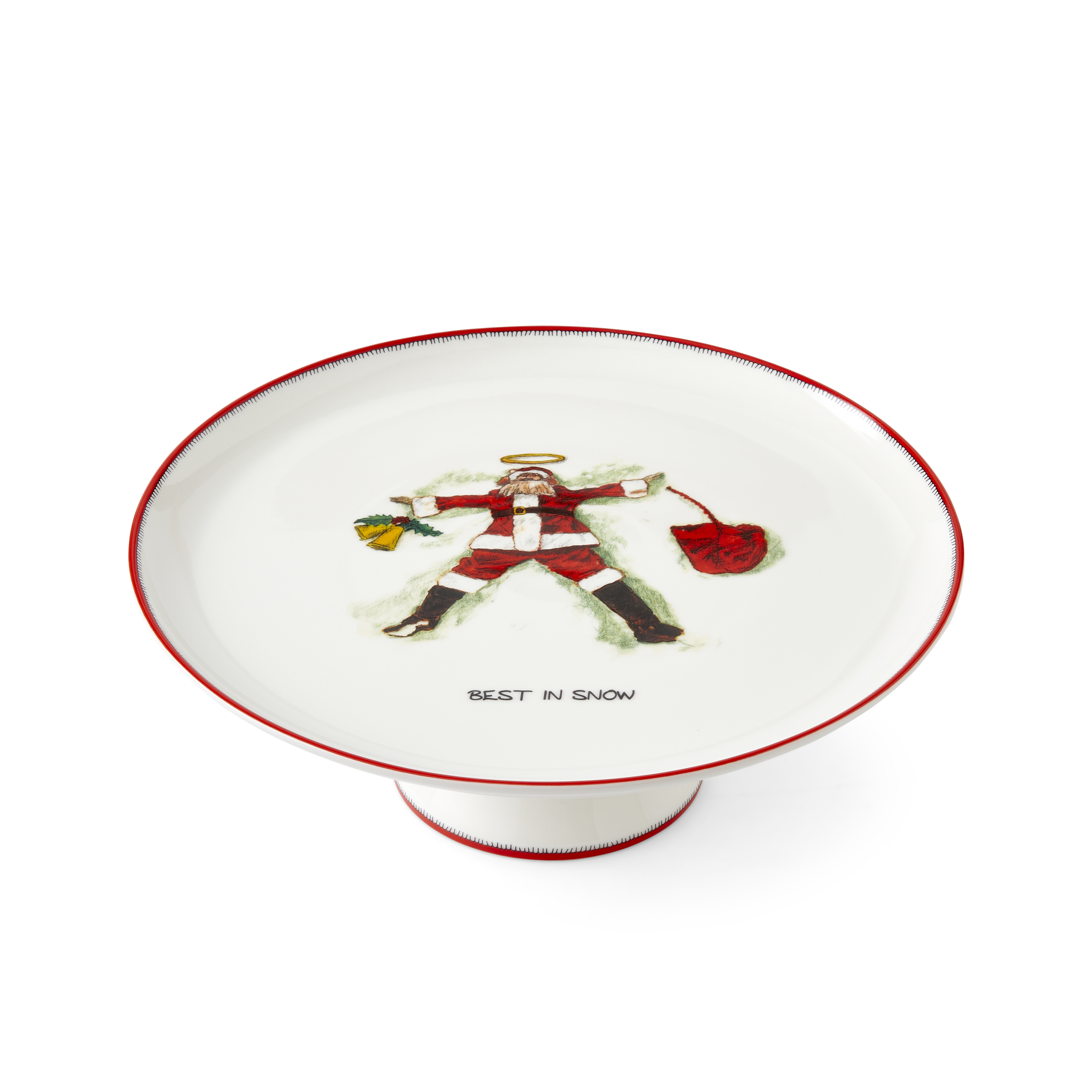 Kit Kemp Doodles Christmas Cake Stand image number null